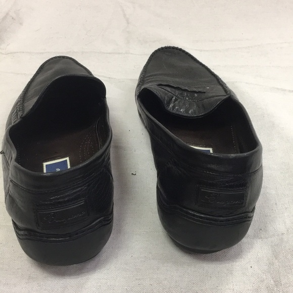 12 Black Men’s Loafers BraGano Cole Haan GuC - Picture 3 of 7